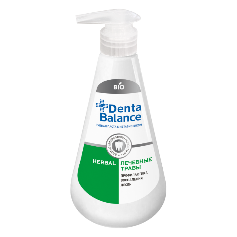 Denta Balance Herbal | Лечебные травы гелевая зубная паста с метабиотиком